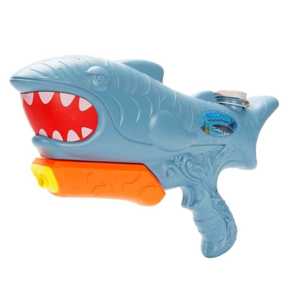 Pompalı Su Tabancası Köpekbalığı Figürlü - 1056