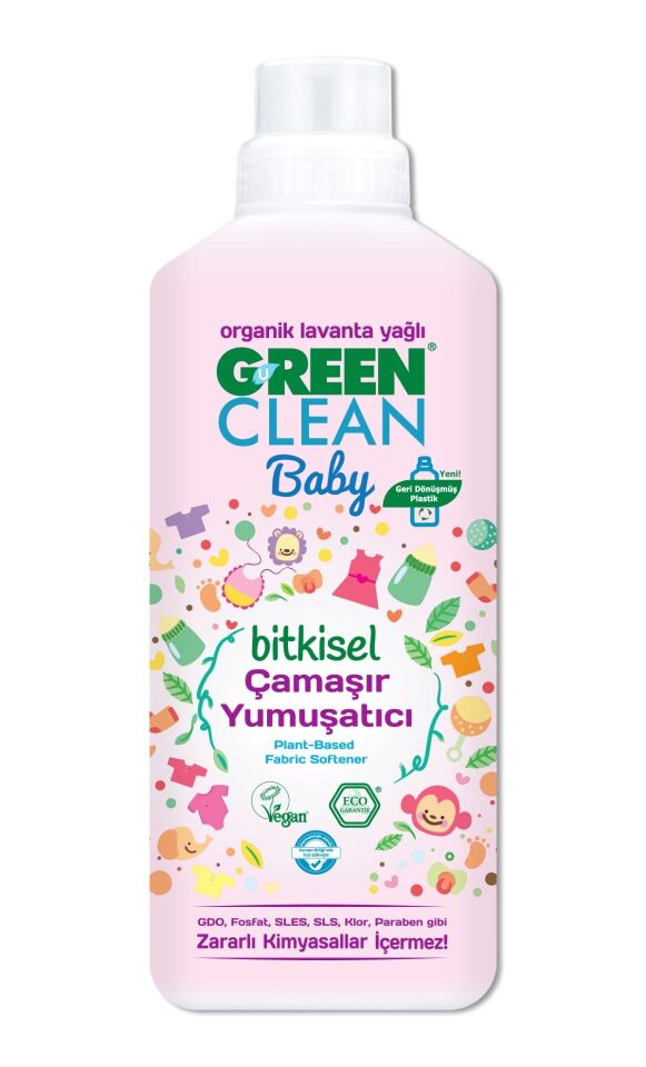 Green Clean Baby Bitkisel Çamaşır Yumuşatıcı 1000ml