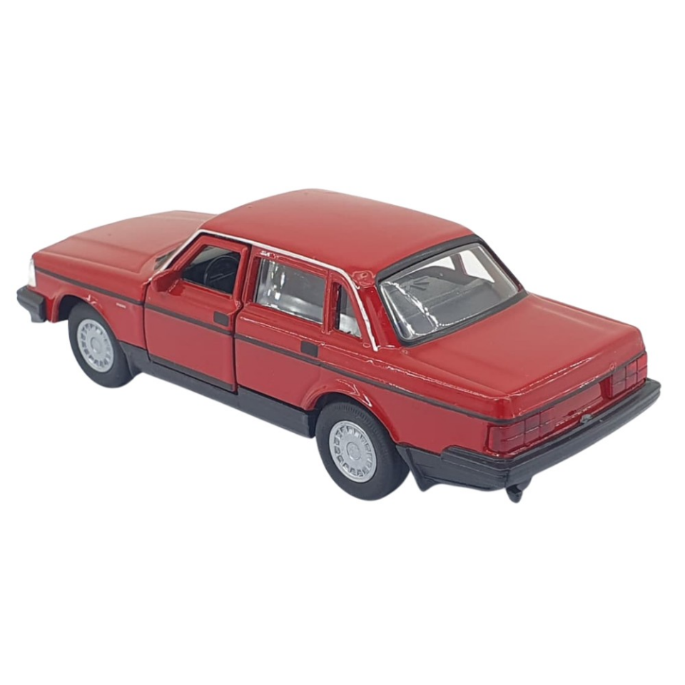 1:32 Volvo 240 GL Çek Bırak -Araba -  43784-KIRMIZI