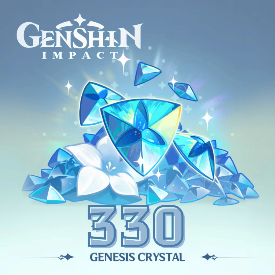 Genshin Impact 330 Genesis Crystals