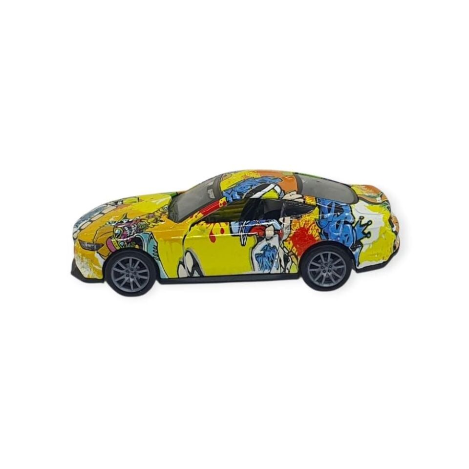 Çek Bırak Grafity Araba Metal -K174C1 - Sarı