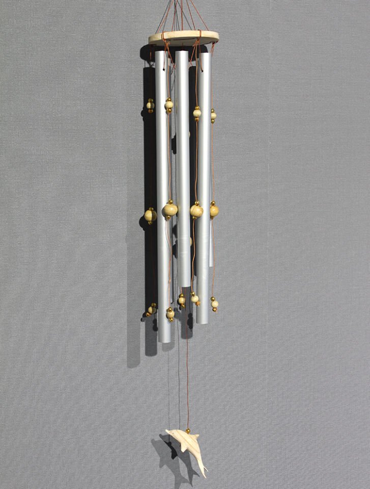 Boncuklu Metal Rüzgar Çanı Model 2