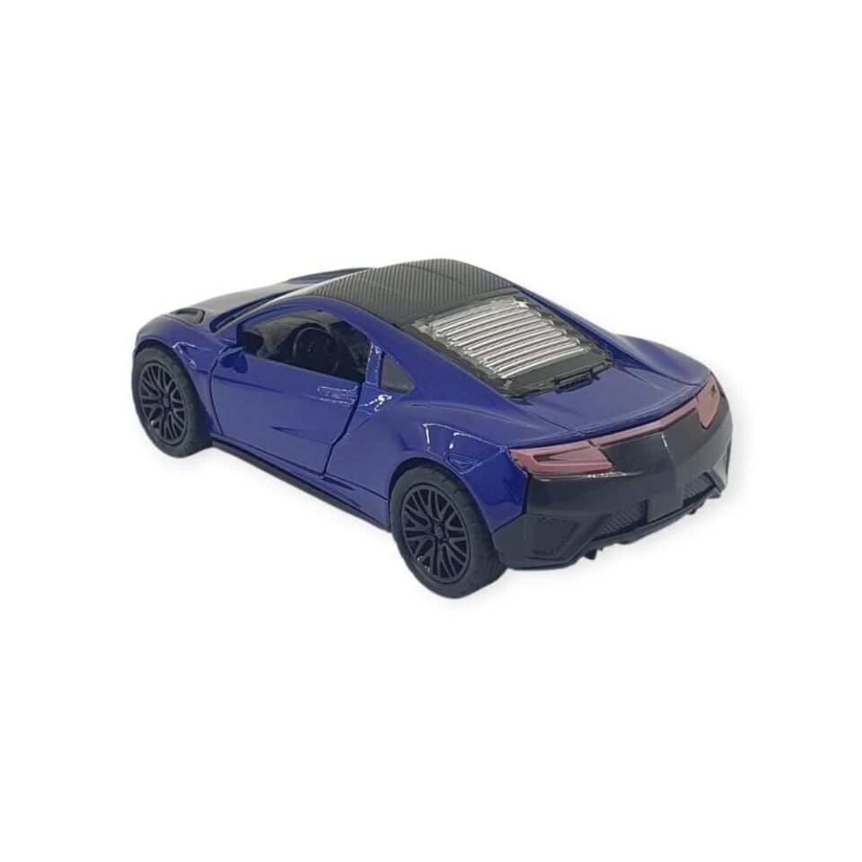Çek Bırak Araba Metal - 3691C - Mavi