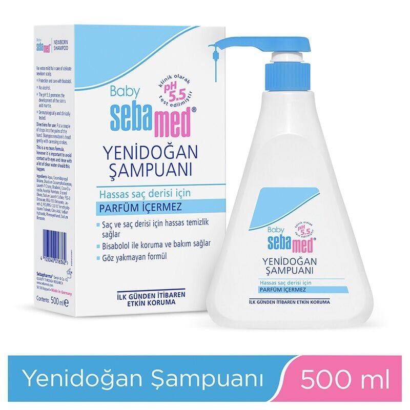 Sebamed Baby Yenidoğan Bebek Şampuanı 500 ML
