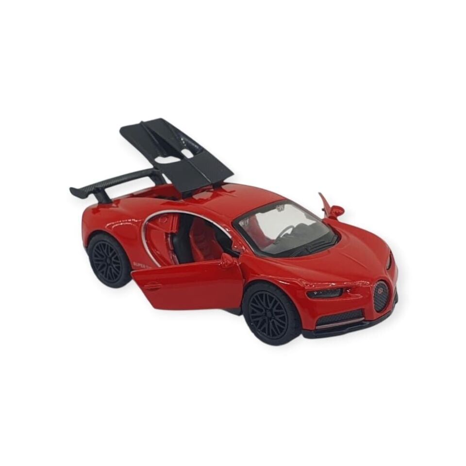 Çek Bırak Araba Metal - 3661C- Kırmızı