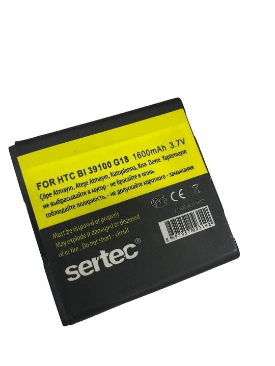 Htc   G18 Sensation Xe / Bı 39100 Uyumlu Batarya (1077)