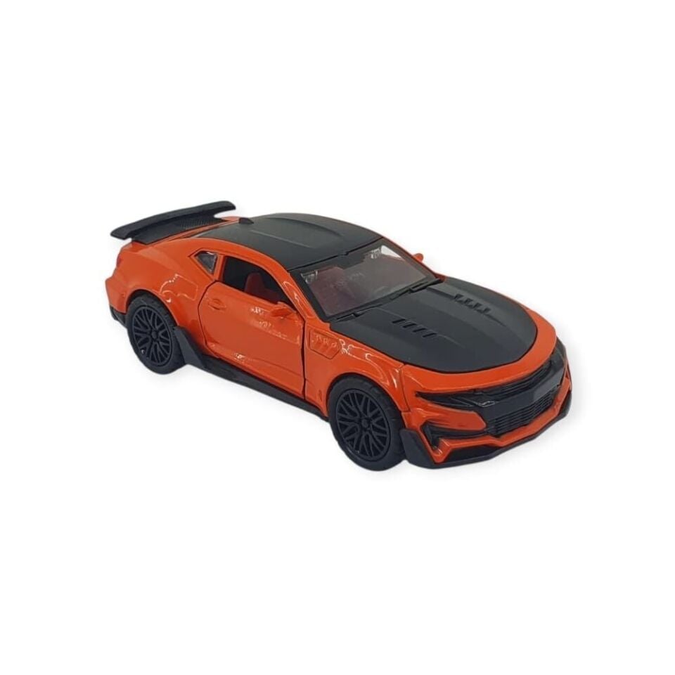 Çek Bırak Araba Metal - 3611C - Turuncu