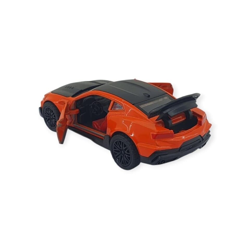 Çek Bırak Araba Metal - 3611C - Turuncu
