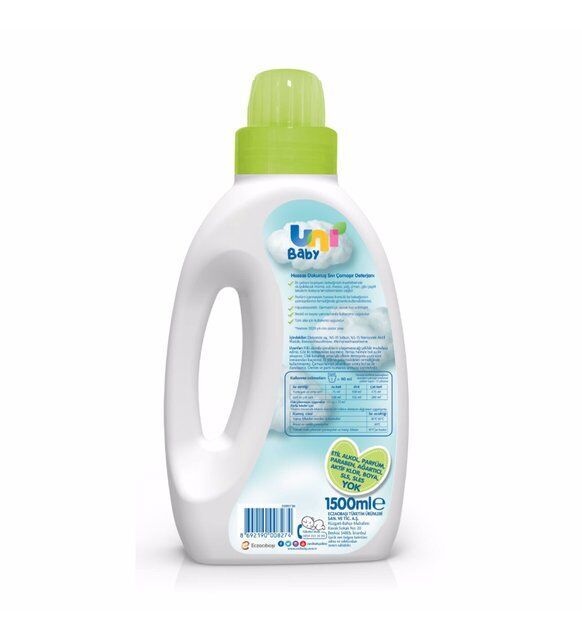 Uni Baby Hassas Dokunuş Sıvı Çamaşır Deterjanı 1500ml