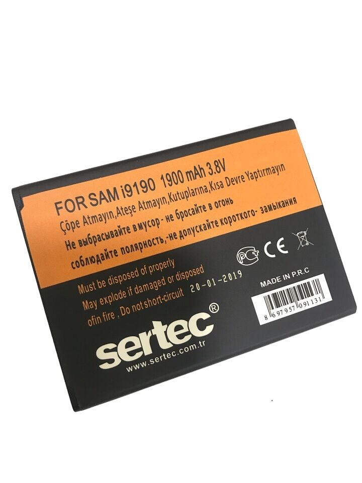 Samsung Galaxy S4 Mını I9190 / J1 2016 Uyumlu Batarya (1077)
