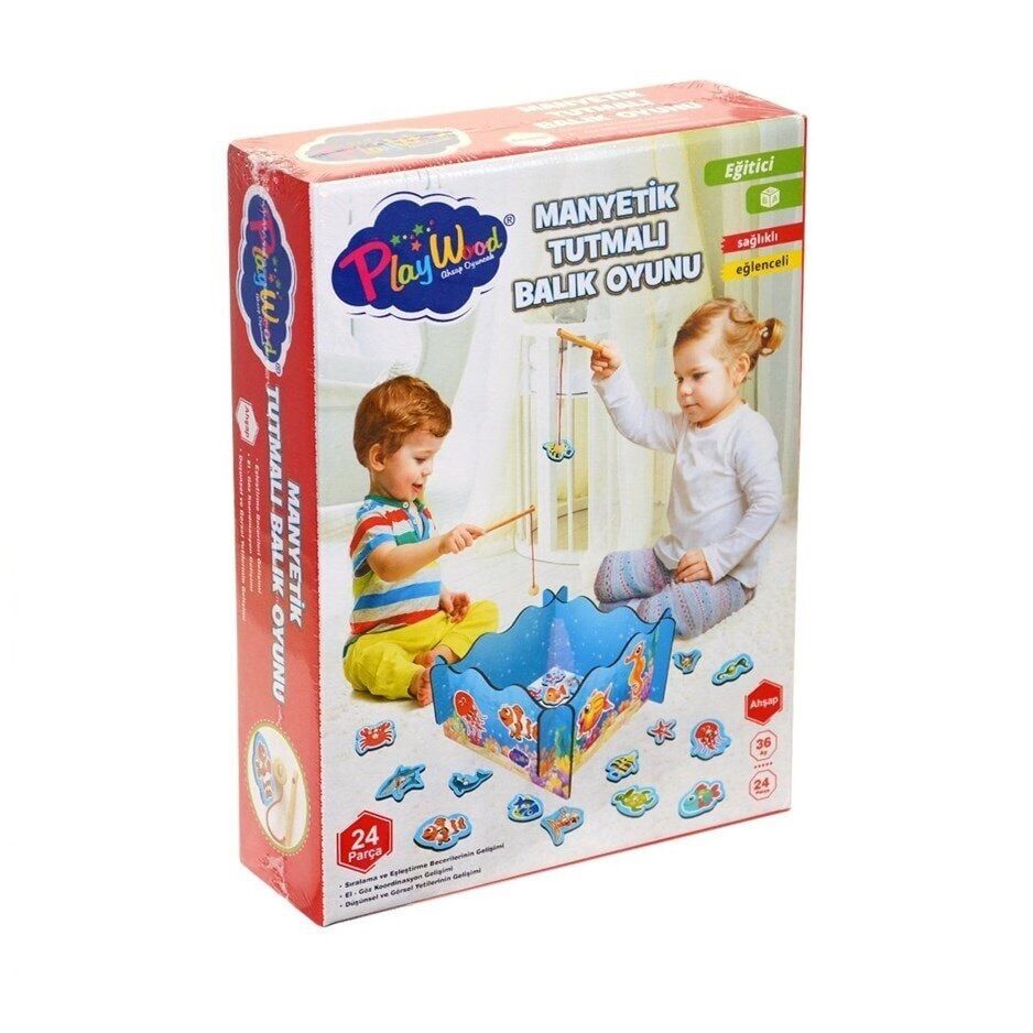 Play Wood Manyetik Tutmalı Balık Oyunu 381