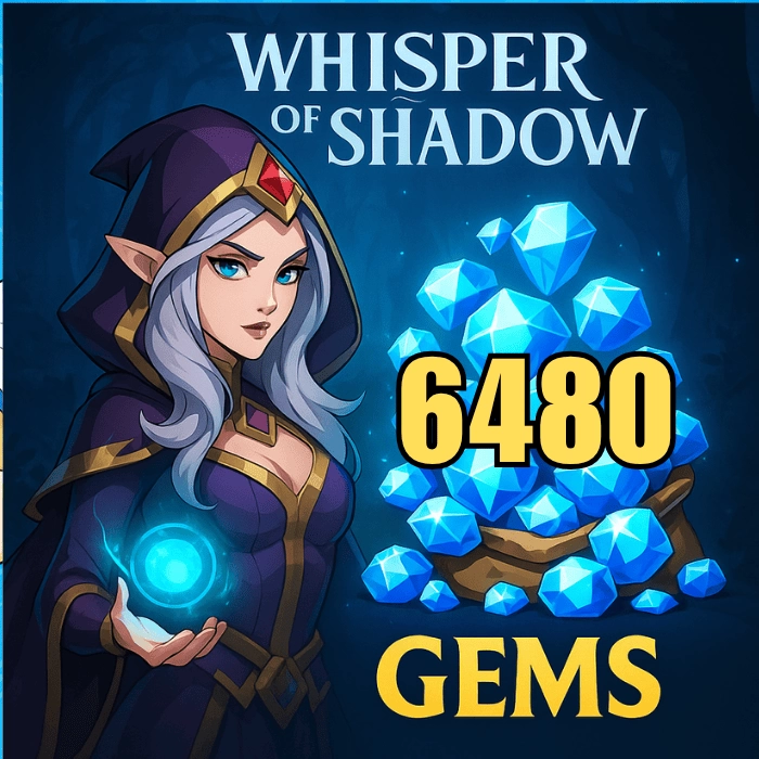 Whisper Of Shadow 6480 Gems