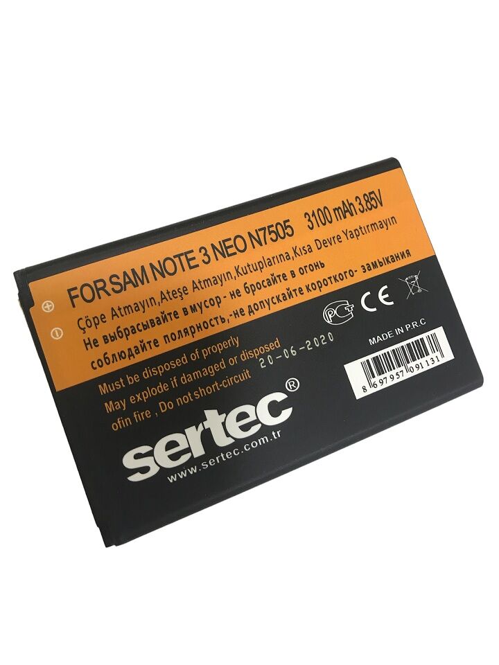 Samsung Galaxy Note 3 Neo / N7505 Uyumlu Batarya (1077)